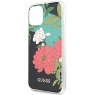 Guess Flower Shiny N.1 for iPhone 11 Pro, Black - Phone Cover