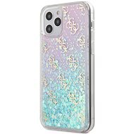 Guess 4G Liquid Glitter for Apple iPhone 12/12 Pro, Iridescent - Phone Cover