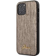 Guess Lizard for Apple iPhone 12/12 Pro, Gold - Phone Cover