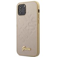 Guess Iridescent Love for Apple iPhone 12 Mini, Gold - Phone Cover