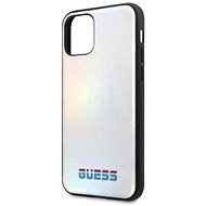 Guess Iridescent for iPhone 11. Silver (EU Blister) - Phone Cover