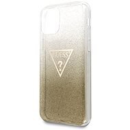Guess Solid Glitter for iPhone 11 Pro, Gold (EU Blister) - Phone Cover