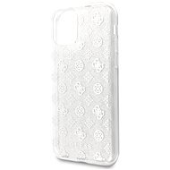 Guess, 4G Peony Glitter Back Cover für iPhone 11 Pro Silver - Handyhülle