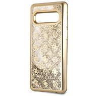 Guess Glitter 4G Peony Gold for Samsung G973 Galaxy S10 - Phone Cover