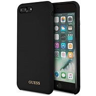 Guess Silicone Logo TPU Case Black for iPhone 7/8 Plus - Phone Cover