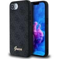 Guess 4G Script Logo MagSafe Back Cover for iPhone 16e/17e Grey - Phone Cover