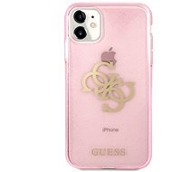 Guess TPU Big 4G Full Glitter für Apple iPhone 11 Pink - Handyhülle