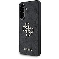 Guess PU 4G Metal Logo Back Cover for Samsung Galaxy A36 Grey - Phone Cover