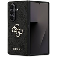 Guess PU 4G Metal Logo Back Cover for Samsung Galaxy Z Fold 7 Grey - Phone Cover