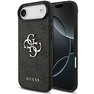 Guess PU 4G Metal Logo Back Cover for iPhone Air Grey - Phone Cover