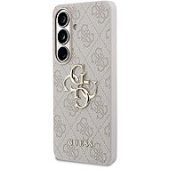 Guess PU 4G Metal Logo Back Cover for Samsung Galaxy S26 Pink - Phone Cover