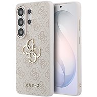 Guess PU 4G Metal Logo Back Cover for Samsung Galaxy S26 Ultra Pink - Phone Cover