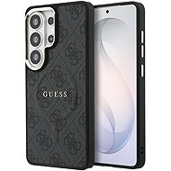 Guess PU Leather 4G Gold Frame Magnetic Back Cover for Samsung Galaxy S26 Ultra Black - Phone Cover