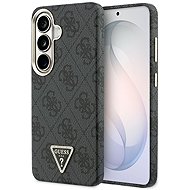 Guess PU Leather 4G Strass Triangle Triangle Logo Gold Frame Magnetic Back Cover for Samsung Galaxy  - Phone Cover