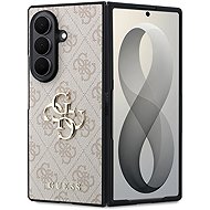 Guess PU 4G Metal Logo for Samsung Galaxy Z Fold 8 Ultra Pink - Protective Case