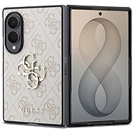 Guess PU 4G Metal Logo for Samsung Galaxy Z Fold 8 – Pink - Protective Case