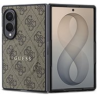 Guess PU Leather 4G Magnetic für Samsung Galaxy Z Fold 8 Brown - Schutzabdeckung