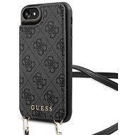 Guess 4G Crossbody Cardslot Case for iPhone 7/8, Grey - Phone Cover