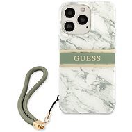 Guess TPU Marble Stripe Back Cover für Apple iPhone 13 Pro Green - Handyhülle