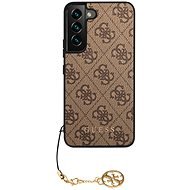 Guess 4G Charms Backcover für Samsung Galaxy S22+ Brown - Handyhülle