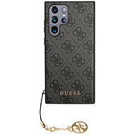 Guess 4G Charms Back Cover for Samsung Galaxy S22 Ultra Grey - Phone Cover