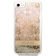 Guess Liquid Glitter Paisley Case für Apple iPhone 7 / 8 / SE2020 / SE2022 Gold - Handyhülle