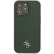 Guess 4G Silicone Metal Logo Cover for Apple iPhone 13 Pro Khaki - Phone Cover