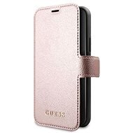 Guess Iridescent pre Apple iPhone 12/12 Pro Pink - Puzdro na mobil