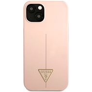 Guess Silicone Line Triangle cover for Apple iPhone 13 mini Pink - Phone Cover