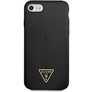 Guess Silicone Line Triangle cover for Apple iPhone 7/8/SE2020/SE2022 Black - Phone Cover