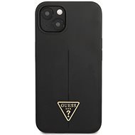 Guess Silicone Line Triangle Cover für Apple iPhone 13 mini Black - Handyhülle