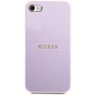 Guess PU Leather Saffiano Cover for Apple iPhone 7/8/SE2020/SE2022 Purple - Phone Cover