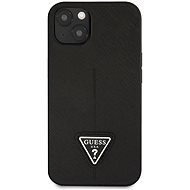 Guess PU Saffiano Triangle Cover für Apple iPhone 13 Black - Handyhülle