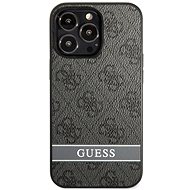 Guess PU 4G Stripe Cover for Apple iPhone 13 Pro Max Grey - Phone Cover