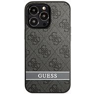 Guess PU 4G Stripe Cover for Apple iPhone 13 Pro Grey - Phone Cover