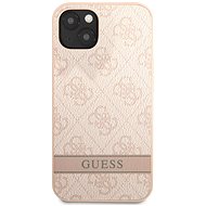 Guess PU 4G Stripe cover for Apple iPhone 13 mini Pink - Phone Cover