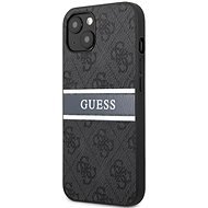 Guess PU 4G Stripe Cover für Apple iPhone 13 mini Grey - Handyhülle