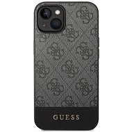 Guess 4G Stripe Back Cover für iPhone 14 Grey - Handyhülle
