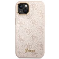 Guess PC/TPU 4G Metal Camera Outline Back Cover für iPhone 14 Plus Pink - Handyhülle