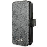Guess 4G Book tok iPhone 11 Pro készülékhez, szürke (EU Blister) - Mobiltelefon tok