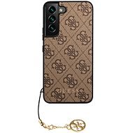 Guess 4G Charms Zadní Kryt pro Samsung Galaxy S23+ Brown - Phone Cover