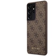 Guess 4G Back Cover for Samsung Galaxy S21 Ultra Brown - Phone Cover
