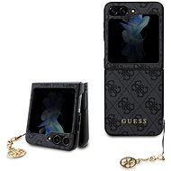Guess 4G Charms Back Cover for Samsung Galaxy Z Flip 5 Grey - Phone Cover