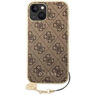 Guess 4G Charms Zadní Kryt pro iPhone 14 Plus Brown - Phone Cover