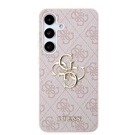 Guess PU 4G Metal Logo Backcover für das Samsung Galaxy S24+ Pink - Handyhülle