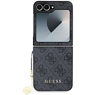 Guess 4G Charm Back Cover for Samsung Galaxy Z Flip6 Grey - Phone Cover