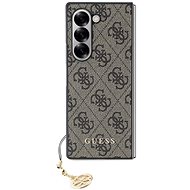 Guess 4G Charm Back Cover for Samsung Galaxy Z Fold6 Brown - Phone Cover