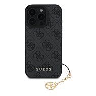 Guess 4G Charm Back Cover for iPhone 16 Pro Max Grey - Phone Cover
