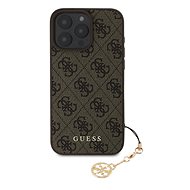 Guess 4G Charm Back Cover for iPhone 16 Pro Max Brown - Phone Cover