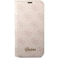 Guess PC/TPU 4G Metal Camera Outline Book Cover für iPhone 14 Pink - Handyhülle